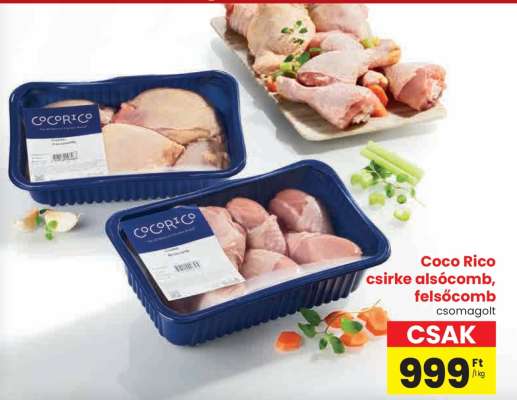 Coco Rico csirke alsócomb, felsőcomb