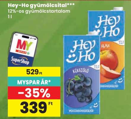 HEY-HO GYÜMÖLCSITAL