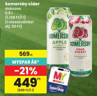 SOMERSBY Cider