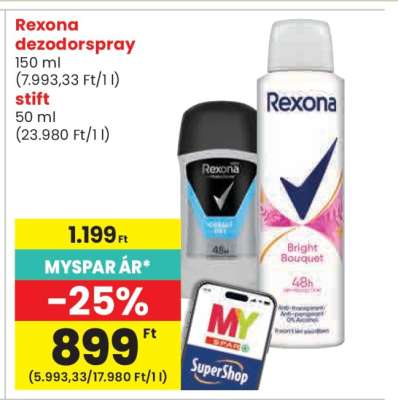 Rexona dezodorspray