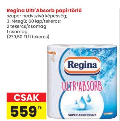 Regina Ultr'Absorb Papírtörlő