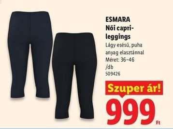 esmara Női capri-leggings