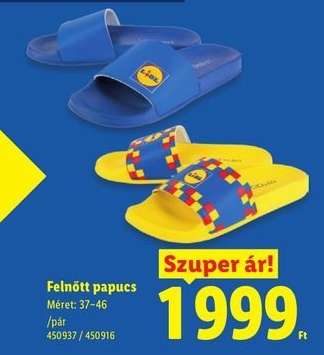Felnőtt papucs