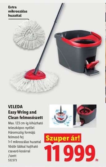 Vileda Easy Wring and Clean felmosószett