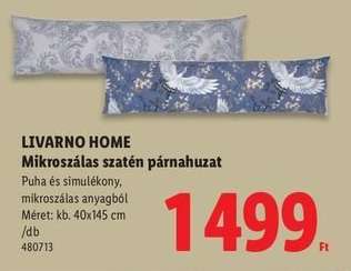 LIVARNO HOME Mikroszálas szatén párnahuzat