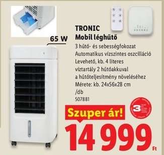 TRONIC Mobil léghűtő