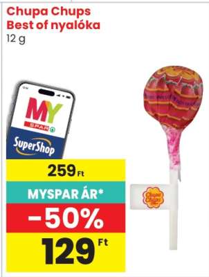 Chupa Chups Best of nyalóka