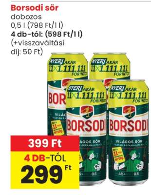 Borsodi sör