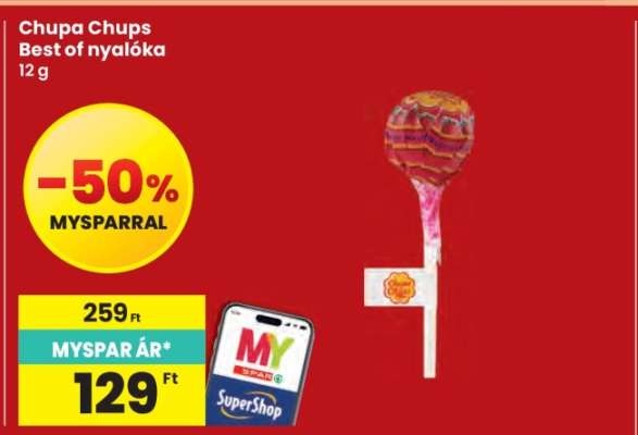 Chupa Chups Best of nyalóka