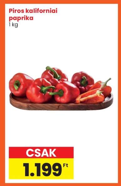 Piros Kaliforniai Paprika