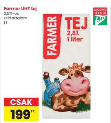 Farmer UHT-tej