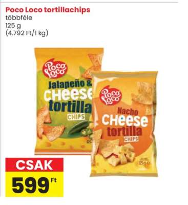 Poco Loco tortillachips