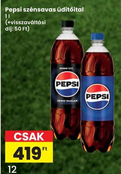 Pepsi szénsavas üdítőital