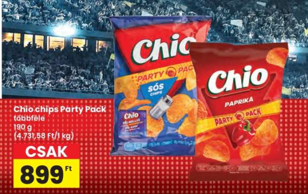 Chio Chips Party Pack
