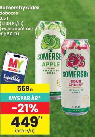 SOMERSBY Cider