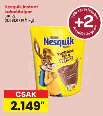Nesquik Instant Kakaóitalpor