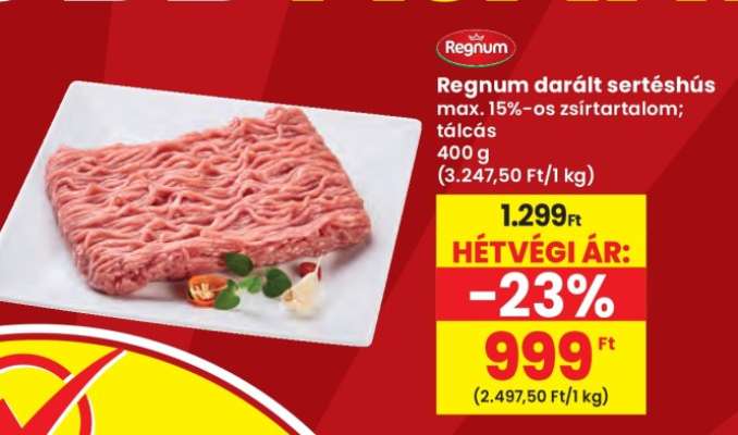 Regnum darált sertéshús