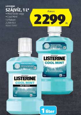Listerine Szájvíz, 1L