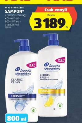 HEAD & SHOULDERS Sampon*