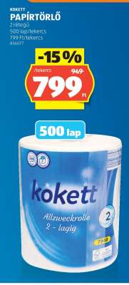 Kokett Papírtörlő