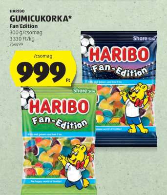 HARIBO GUMICUKORKA Fan Edition