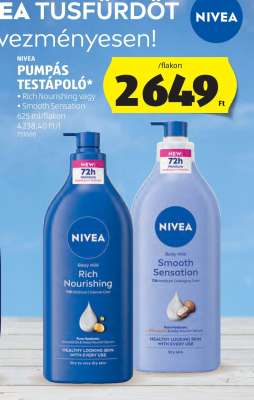 NIVEA Pumpás Testápoló