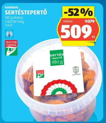 Kokárdás Sertéstepertő