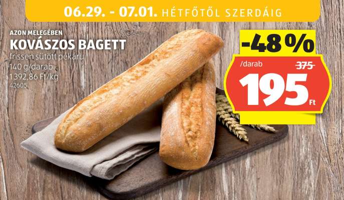 KOVÁSZOS BAGETT