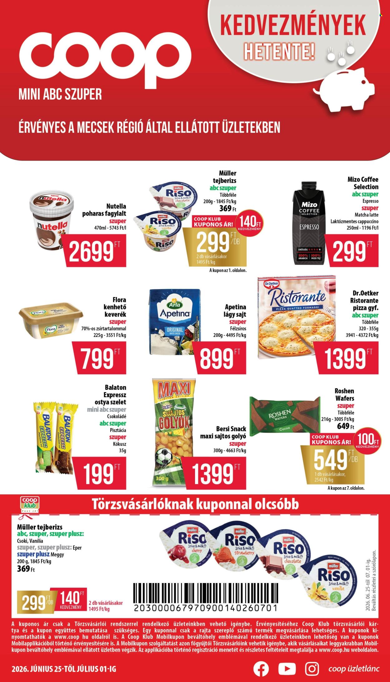 Coop akciós újságok - 2026.06.25 - 2026.07.01. Oldal 1