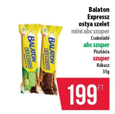 Balaton Expressz ostya szelet