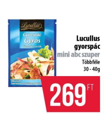 Lucullus gyorspác
