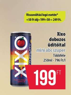 Xixo dobozos üdítőital