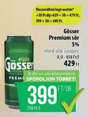 Gösser Premium sör