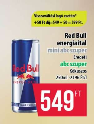 RED BULL Energiaital