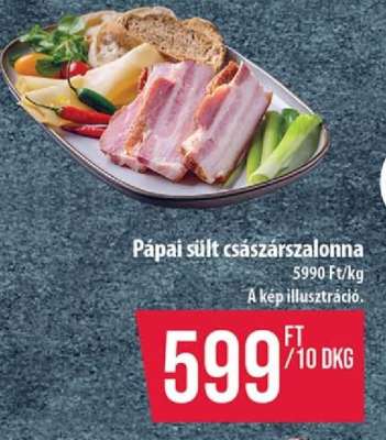 Pápai sült császárszalonna