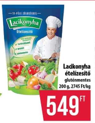 Lacikonyha ételízesítő