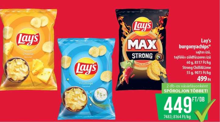 Lay's burgonyachips