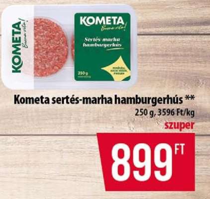 Kometa Sertés-marha hamburgerhús
