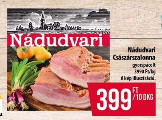 Nádudvari császárszalonna
