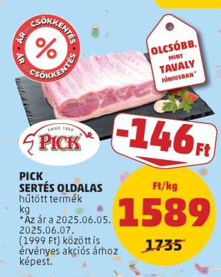 PICK Sertés Oldalas