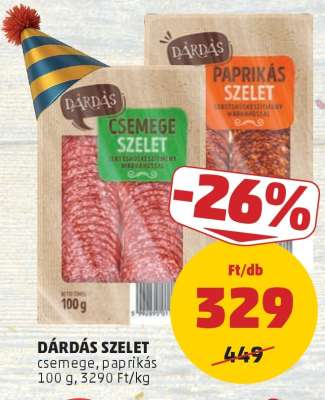 Dárdás szelet