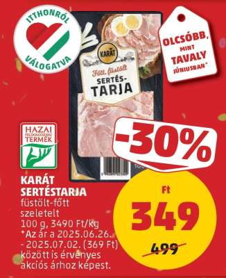 KARÁT Sertéstarja