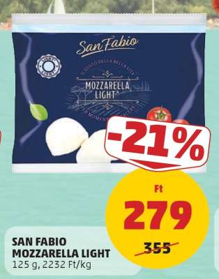 SAN FABIO MOZZARELLA LIGHT
