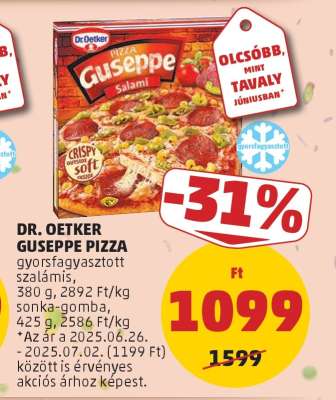DR. OETKER Guseppe pizza