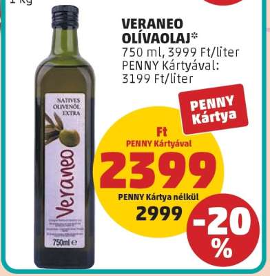 Veraneo Olívaolaj