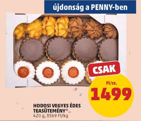 Hodosi Vegyes Édes Teasütemény