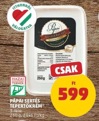 Pápai Sertés Tepertőkrém