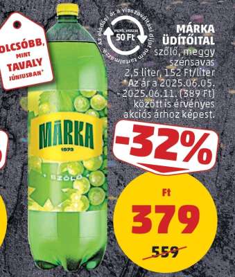 Márka Üdítőital