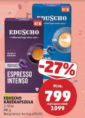 Eduscho kávékapszula