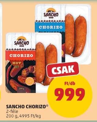SANCHO CHORIZO